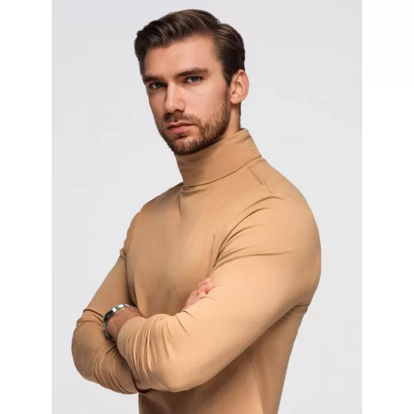  Hemd OMBRE OM-LSCL-0130 HELLBRAUN 