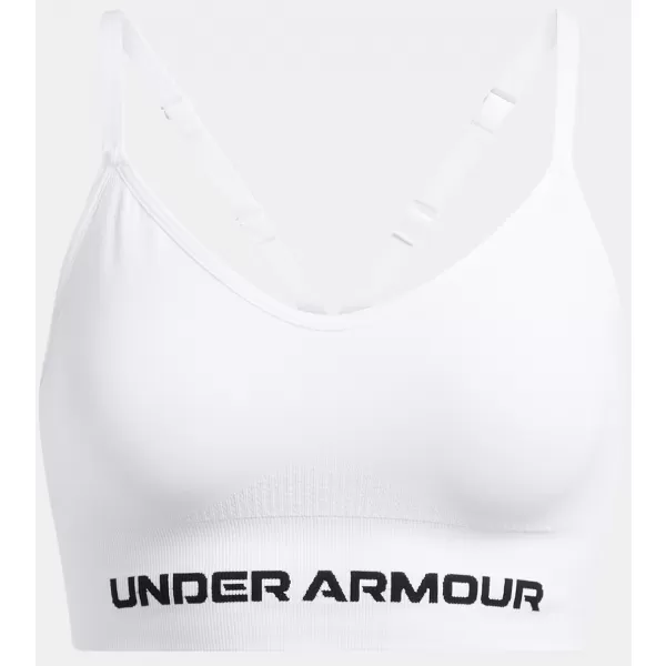  Damen-BH UNDER ARMOUR VANISH SEAMLESS LOW BRA 1384417-100 WEIß 