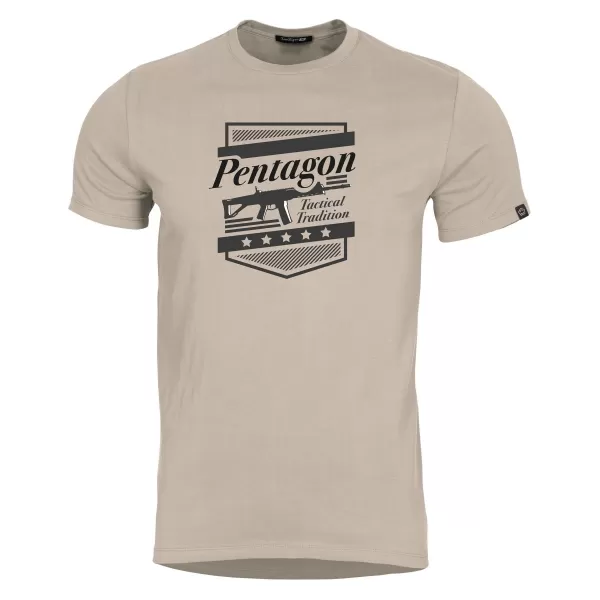  T-Shirt PENTAGON AGERON A.C.R. K09012 KHAKI 