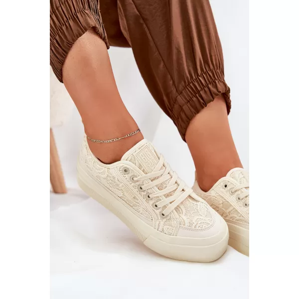  BIG STAR Damenschuhe RR274630 BEIGE Big Star Schuhe 