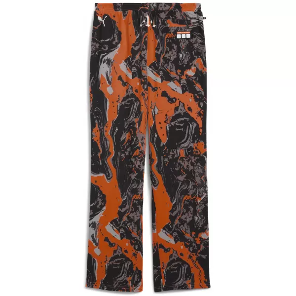 Herren-Jogginghose PUMA LAFRANCE HEEM ERA SWEAT 63247201 ORANGE GLO/AOP 