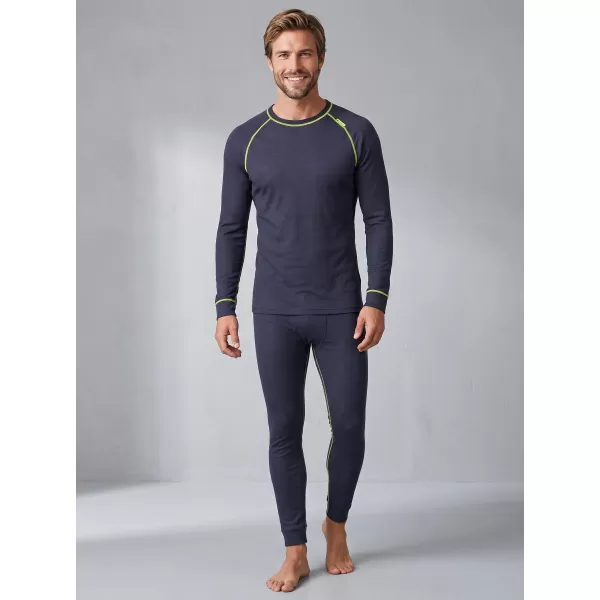  Herren-Thermoset ALTISPORT GAIN DUNKELGRAU/LIMONE 