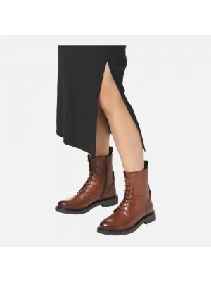 Damen-Stiefeletten GEOX G004555 HELLBRAUN