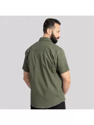 Herrenhemd PENTAGON PLATO SHIRT SHORT K02019 WOLF/GRAU