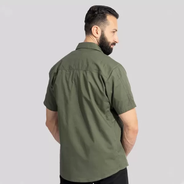  Herrenhemd PENTAGON PLATO SHIRT SHORT K02019 WOLF/GRAU 
