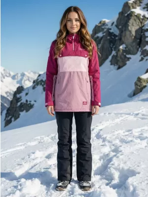 Winterjacke für Damen ALTISPORT GANICE BURGUND
