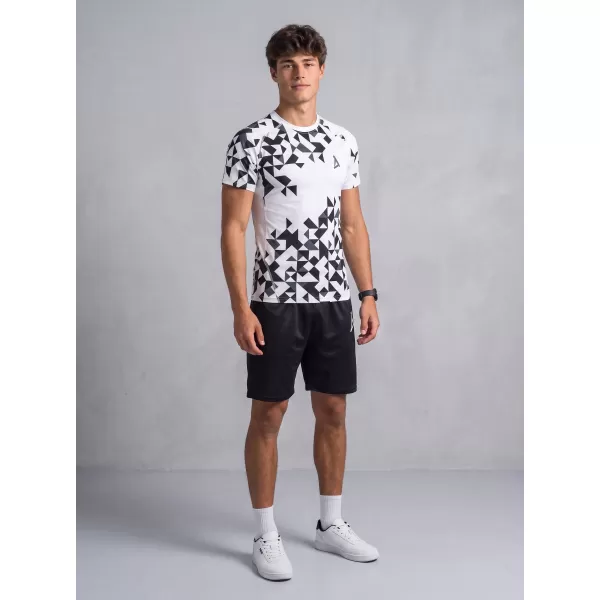  Funktionelle Kompression von Männern t -Shirt Premium ALTISPORT VOJ/ALM108TR04 WEIß 