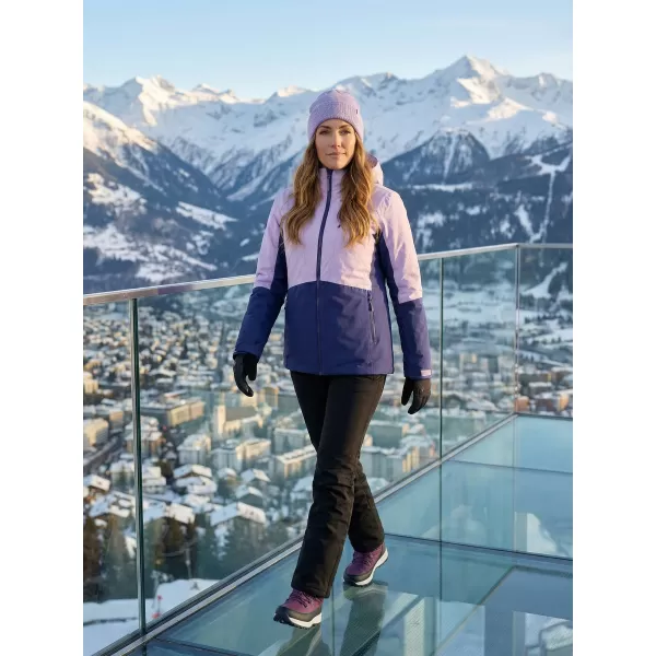  Winterjacke für Damen ALTISPORT GELSI LILA 