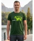 Herren t -Shirt mit kurzen Ärmeln ALTISPORT ALM193129 FLASCHE