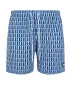 Badeshorts URBAN CLASSICS TB2679 BLAUES RETRO -MUSTER