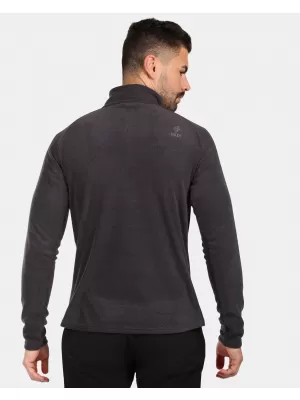 Fleece-Sweatshirt für Herren KILPI ALMERI-M ZM0209KI SCHWARZ