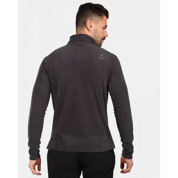  Fleece-Sweatshirt für Herren KILPI ALMERI-M ZM0209KI SCHWARZ 