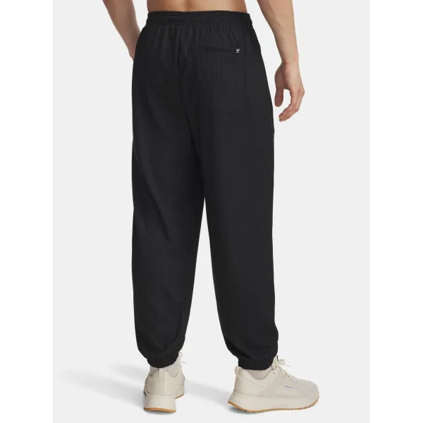  Herren-Jogginghose UNDER ARMOUR UA RIVAL WAFFLE JOGGER 1385932-001 SCHWARZ 