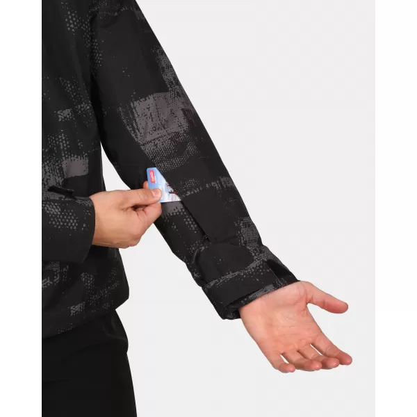  Herren-Skijacke KILPI TAMPA-M ZM0112KI SCHWARZ 