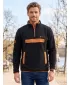 Fleece-Sweatshirt für Herren ALTISPORT GARM SCHWARZ/BRAUN