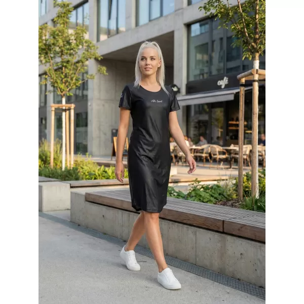  Damen erweitert T -Shirt Premium ALTISPORT VOJ/ALW075SAT02 SCHWARZ 