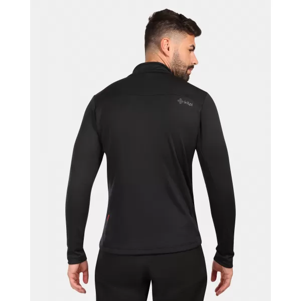  Fleece-Sweatshirt für Herren KILPI ERIN-M ZM0206KI SCHWARZ 