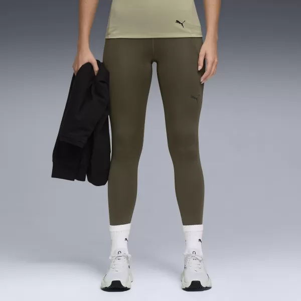  Gamaschen PUMA W TAD ESSENTIAL TIGHT - HW 7/8 52589970 DUNKLE OLIVE 