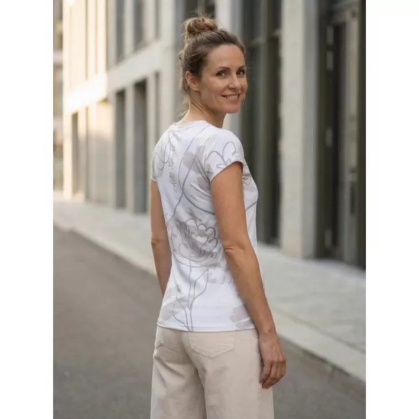  Damen Freizeitshirt Premium ALTISPORT VOJ/ALW120TR06 HELLGRAU 