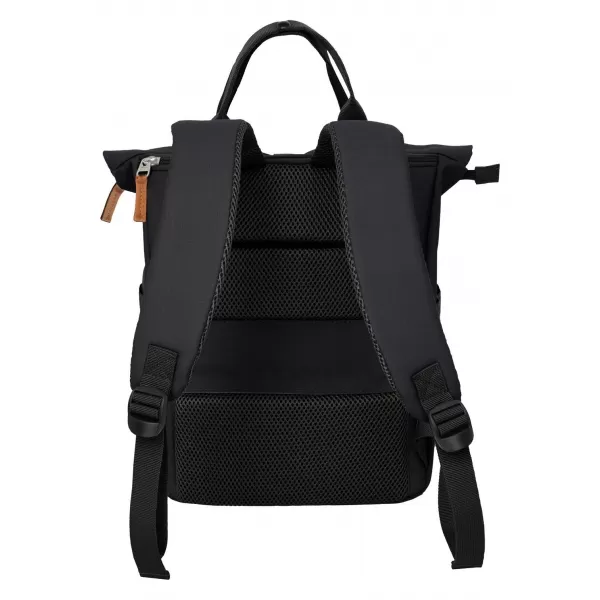  Rucksack TRAVELITE BASICS SHORT HANDLE ROLL-UP SCHWARZ 