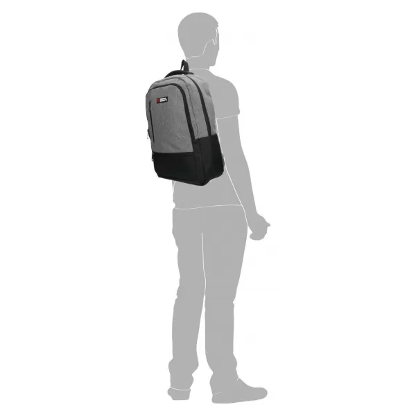  Rucksack ENRICO BENETTI HAMBURG 15 NOTEBOOK BACKPACK HELLGRAU 