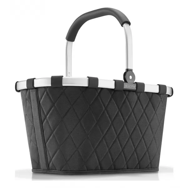  Klappkorb REISENTHEL CARRYBAG RAUTE SCHWARZ 