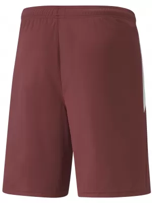 Shorts PUMA TEAMLIGA SHORTS 704924_09 CORDOVAN/ CORDOVAN/PUMA WEIß