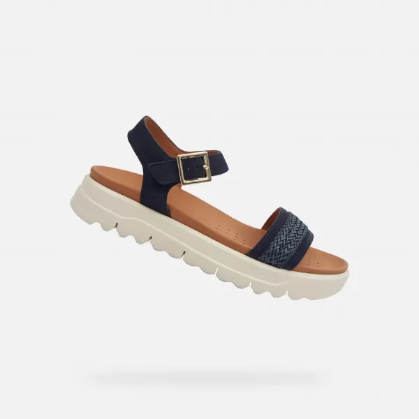  Damensandalen GEOX XAND 2.1 S DUNKELBLAU 