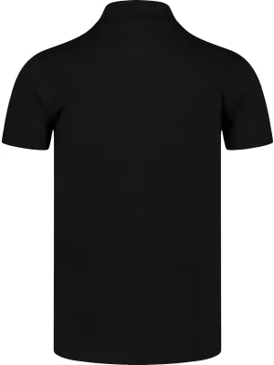 Herren t -Shirt mit einem Kragen NORDBLANC ETERNITY NBSMT8166 SCHWARZ