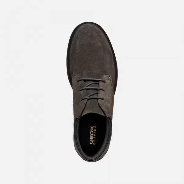  Herrenschuhe GEOX SPHERICA EC1 G006529 DUNKELGRAU 