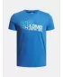 T-Shirt für Jungen UNDER ARMOUR OVERLAY WM SS BLAU