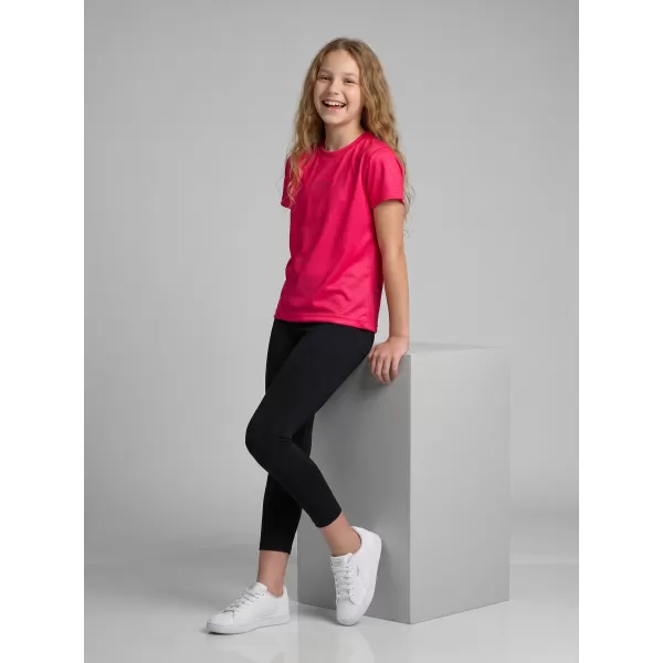  Funktionaler t -Shirt -Prämie von Kindern ALTISPORT VOJ/ALK075TR01 LEUCHTEND ROT 
