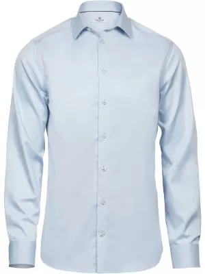 Herrenhemd TEE JAYS | TJ 4021 HELLBLAU