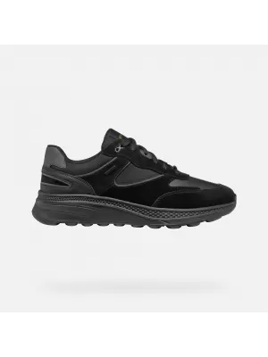 Herren-Sneaker GEOX SPHERICA ACTIF X1 G006837 SCHWARZ