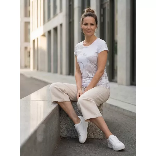  Damen Freizeitshirt Premium ALTISPORT VOJ/ALW120TR06 HELLGRAU 