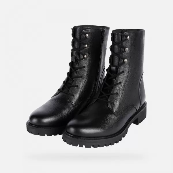  Damenschuhe GEOX HOARA G004709 SCHWARZ 