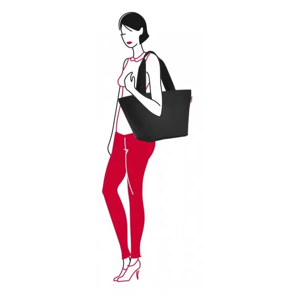  Handtasche REISENTHEL SHOPPER M SCHWARZ 