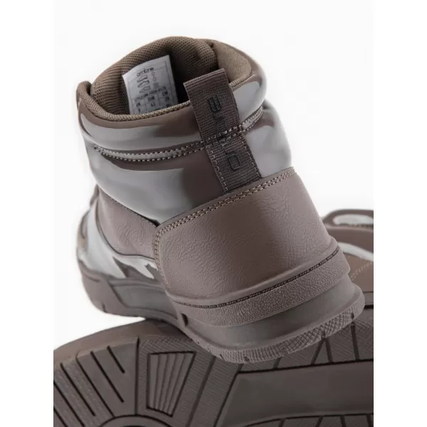  Herrenschuhe OMBRE OM-FOSH-0178 DUNKELBRAUN 