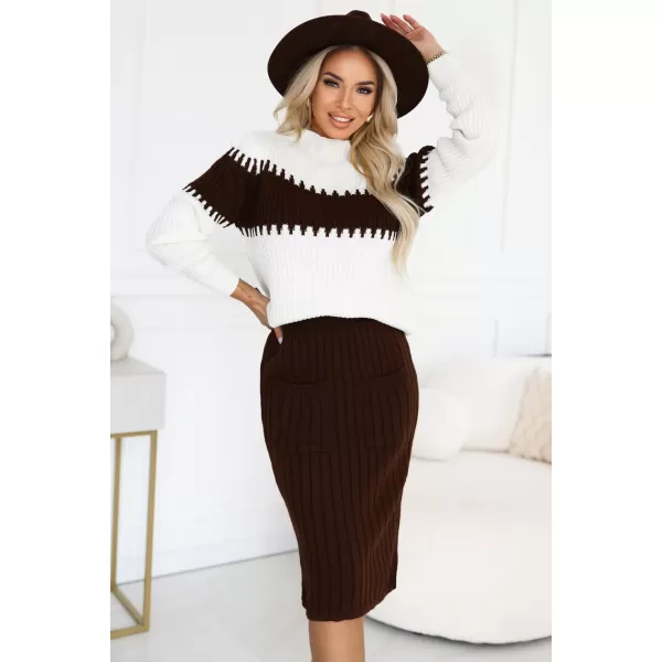  Kleid NUMOCO 571-2 SCHOKOLADE 