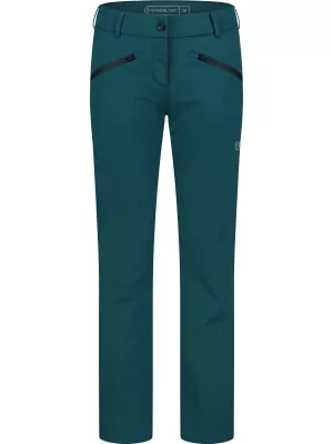 Softshellhose für Damen NORDBLANC SWEEP NBFPL8278 DUNKELGRÜN