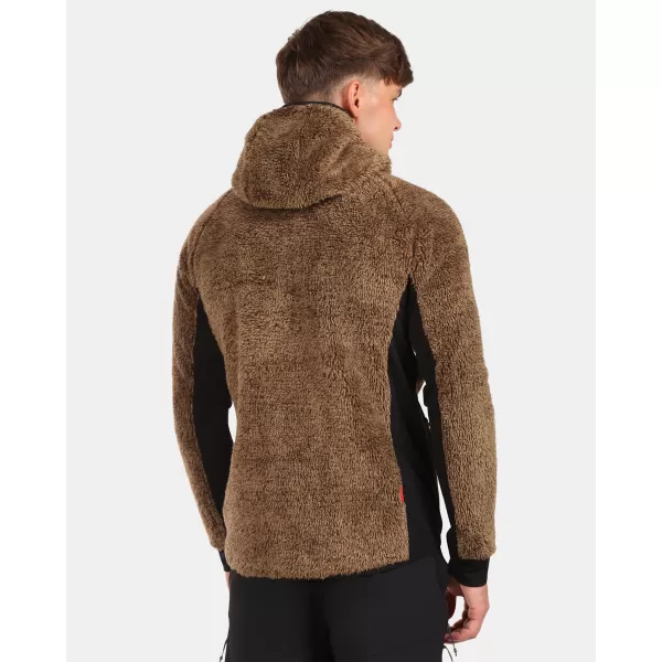 Fleece-Sweatshirt für Herren KILPI NORKA-M ZM0204KI BRAUN 