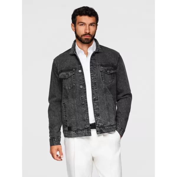  Jacke OMBRE OM-JADJ-0219 SCHWARZ 