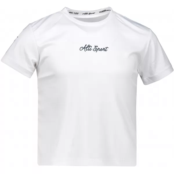  Funktionaler t -Shirt -Prämie von Kindern ALTISPORT VOJ/ALK075TR01 WEIß 