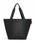 Tasche REISENTHEL SHOPPER M GLÄNZENDE PUNKTE SCHWARZ