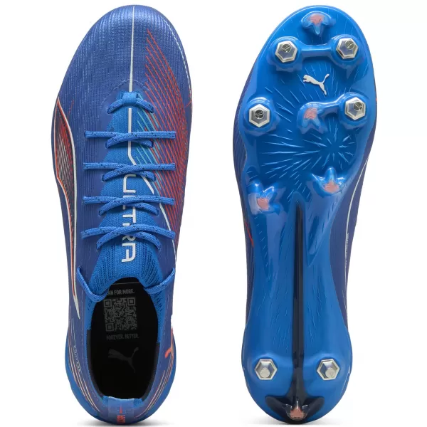  Stiefel PUMA ULTRA 6 ULTIMATE MXSG 10856101 ULTRA BLAU/WEIß/GLÜHEND ROT 