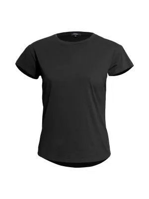 Damen-T-Shirt PENTAGON WHISPER WOMENS TEE BLANK OFF K09044 SCHWARZ