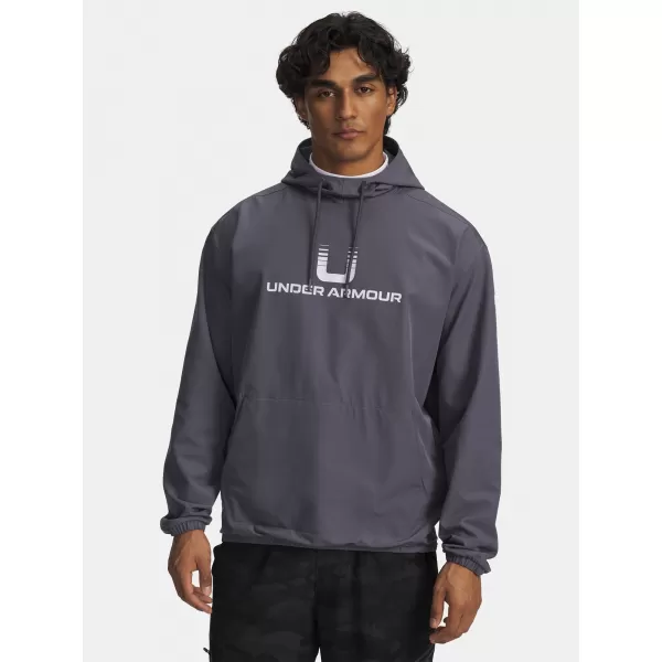 Herrenjacke UNDER ARMOUR UA UNSTOPPABLE WVN HOODIE 6003864-025 GRAU 