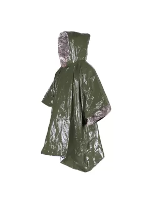 Ein Poncho PENTAGON ZERO HOUR EMERGENCY PONCHO D20103 OLIVGRÜN