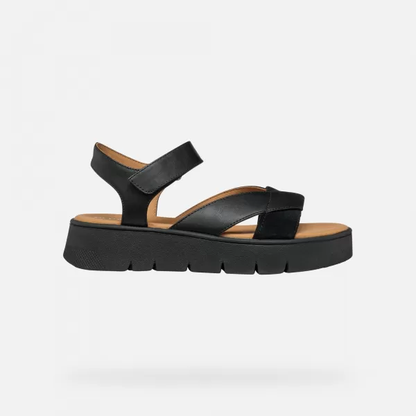  Damensandalen GEOX DANDRA 40 SCHWARZ 