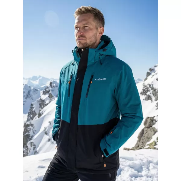  Herren-Winterjacke ALTISPORT PEDAR GRÜN 
